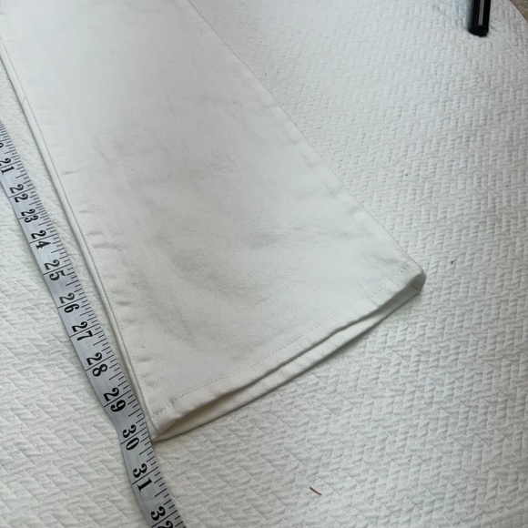 Joe's Jeans Hi Honey High Rise Bootcut White Jeans Size 27 - Picture 14 of 15